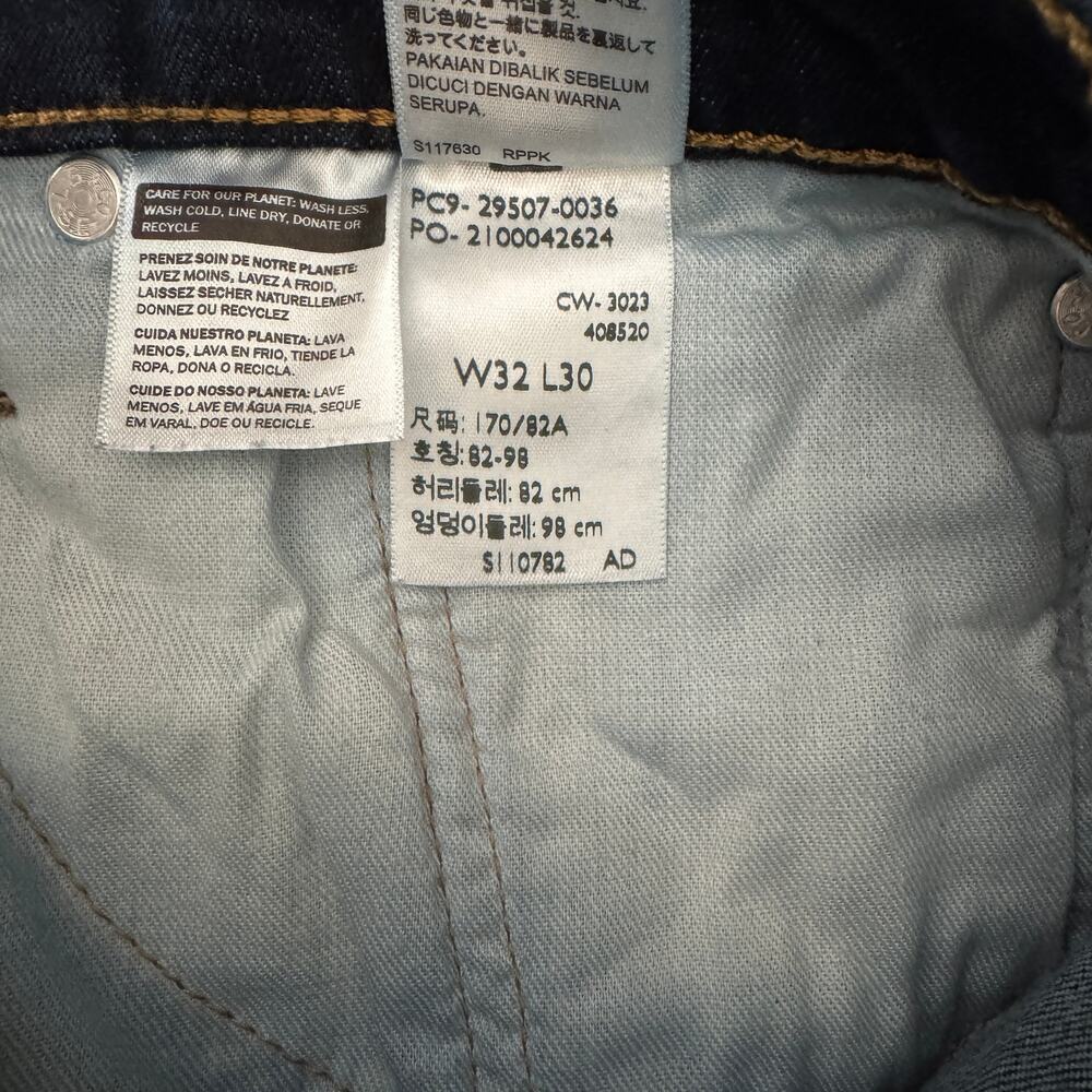 Levi's 502 Taper Fit Jeans - Size 32 x 30 - Picture 9 of 9